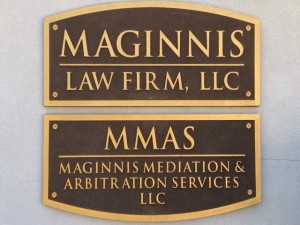 Maginnis and MMAS sign